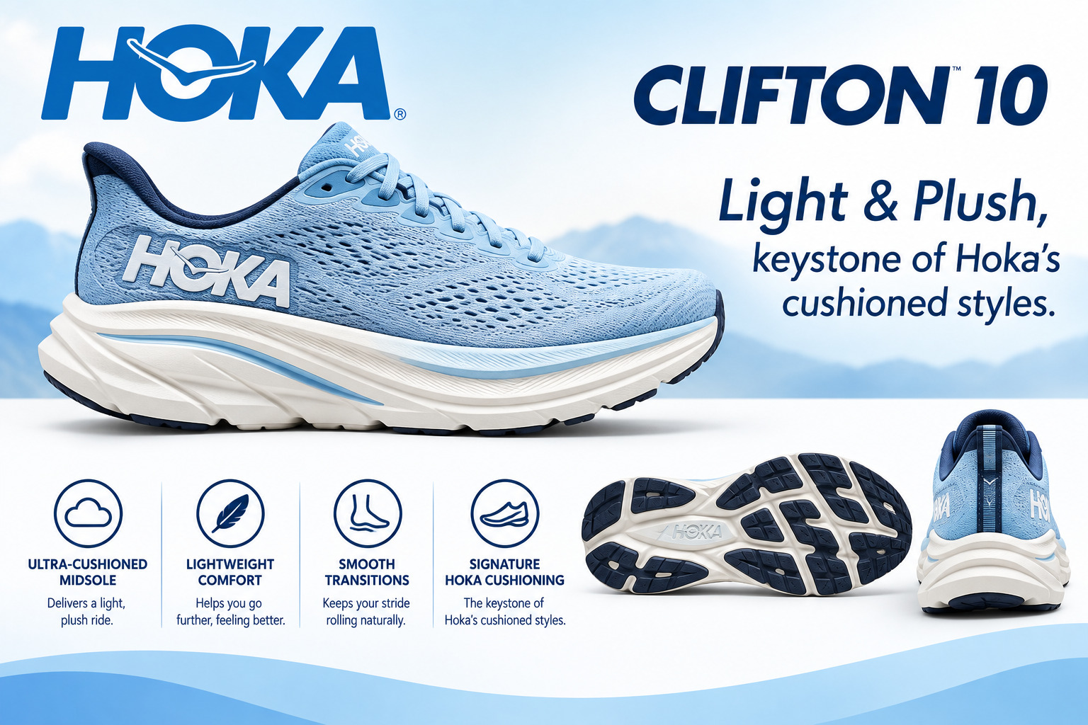 Hoka Clifton 10